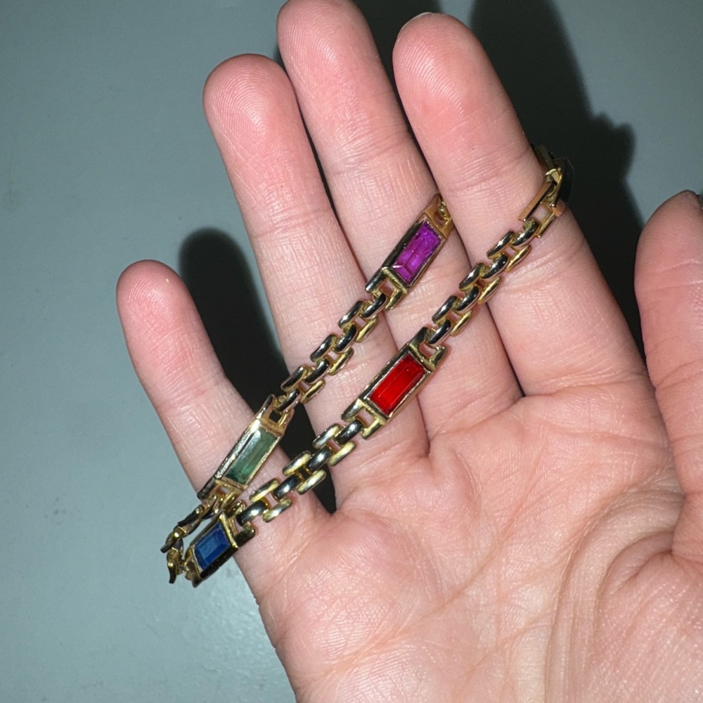 Multicolor Gemstone Bracelet